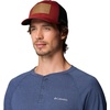 Columbia Unisex Adult PFG Logo Mesh Ball Cap(Red Oxide/Black)