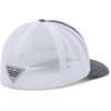 Columbia Unisex Adult PFG Logo Mesh Ball Cap(White)