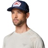 Columbia Unisex PFG Uncharted II Snap Back(Collegiate Navy/Pescado Fresco)