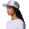 Columbia Unisex PFG Uncharted II Snap Back(White/Osprey Patch)