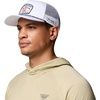 Columbia Unisex PFG Uncharted II Snap Back(White/Osprey Patch)