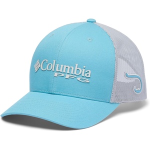 Columbia PFG Logo Mesh Ball Cap(Vintage Blue/Hook)