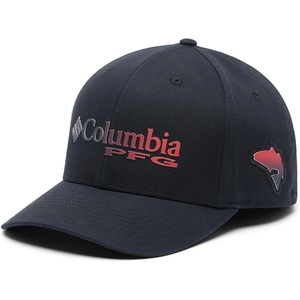 Columbia Unisex Adult PFG Ball Cap(Black/Weld)