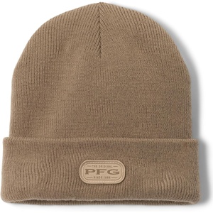 Columbia Unisex Adult PFG Fish Trek Beanie(Truffle/Pfg Bean Patch)