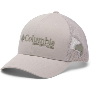 Columbia Unisex Adult PFG Logo Mesh Ball Cap(Light Cloud/Bass)