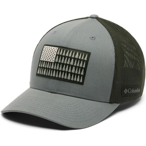 Columbia Unisex Adult PFG Logo Mesh Ball Cap(Sedona Sage/Greenscape)