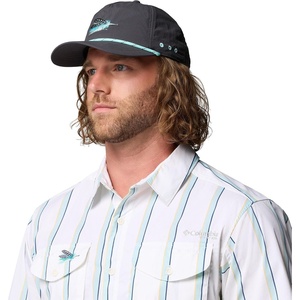 Columbia Unisex PFG Bonefish Flats Snap Back(Shark/Gulf Stream/Fly 2)