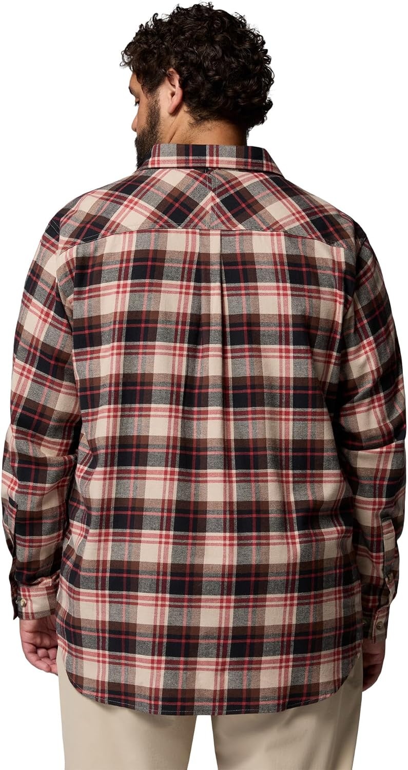 image:imageColumbia Flare Gun Stretch FlannelAncient FossilDispersed Plaid