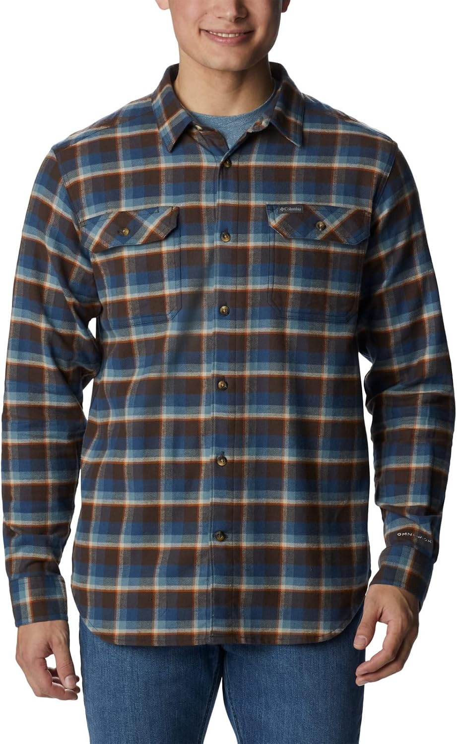 image:imageColumbia Flare Gun Stretch FlannelCordovan Shadow Plaid