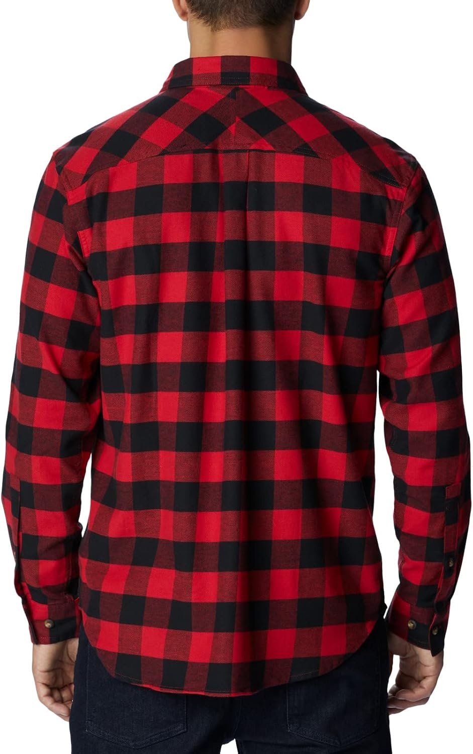 image:imageColumbia Flare Gun Stretch FlannelMountain Red Twill Buffalo Check