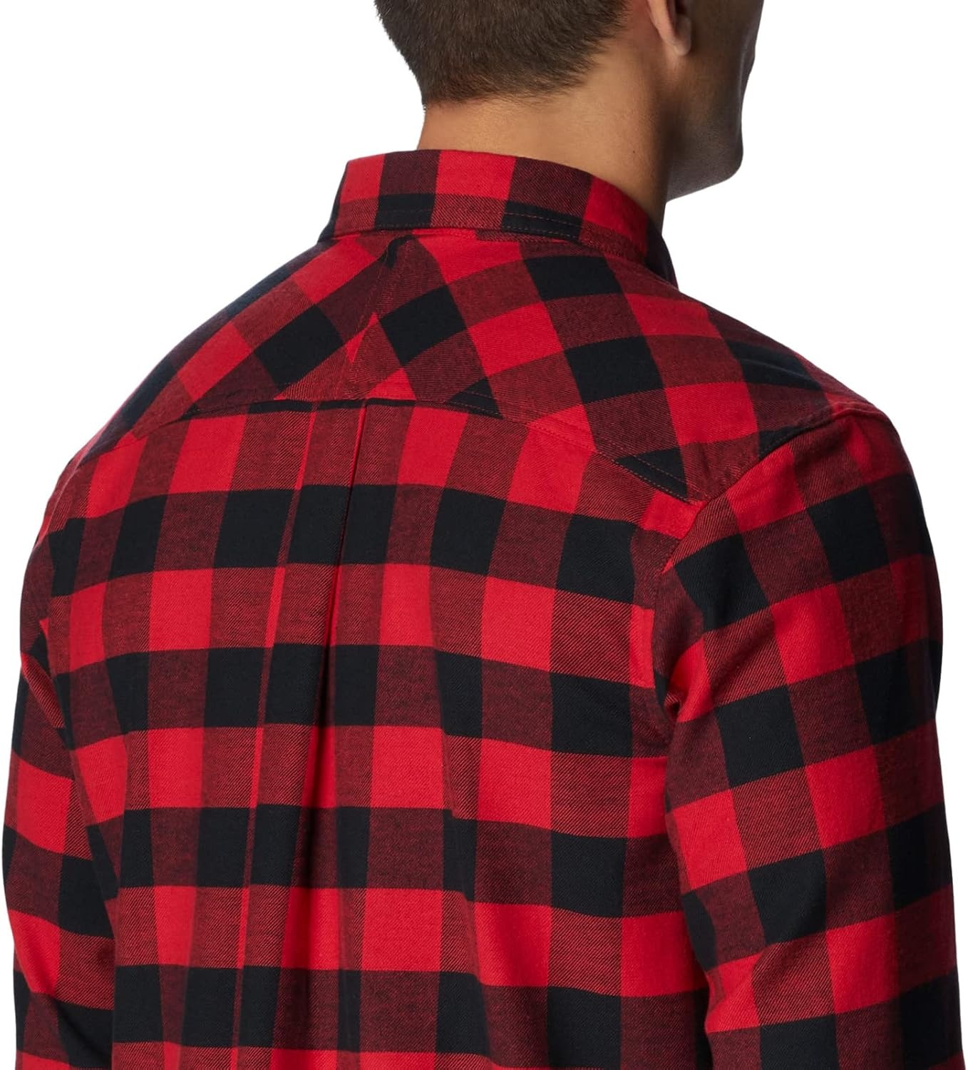 image:imageColumbia Flare Gun Stretch FlannelMountain Red Twill Buffalo Check