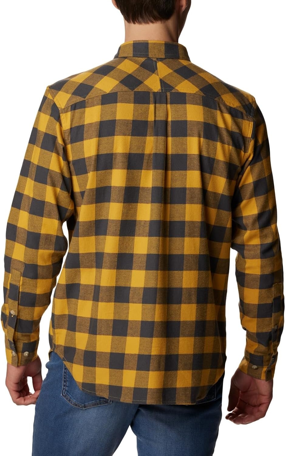 image:imageColumbia Flare Gun Stretch FlannelRaw Honey Buffalo Check