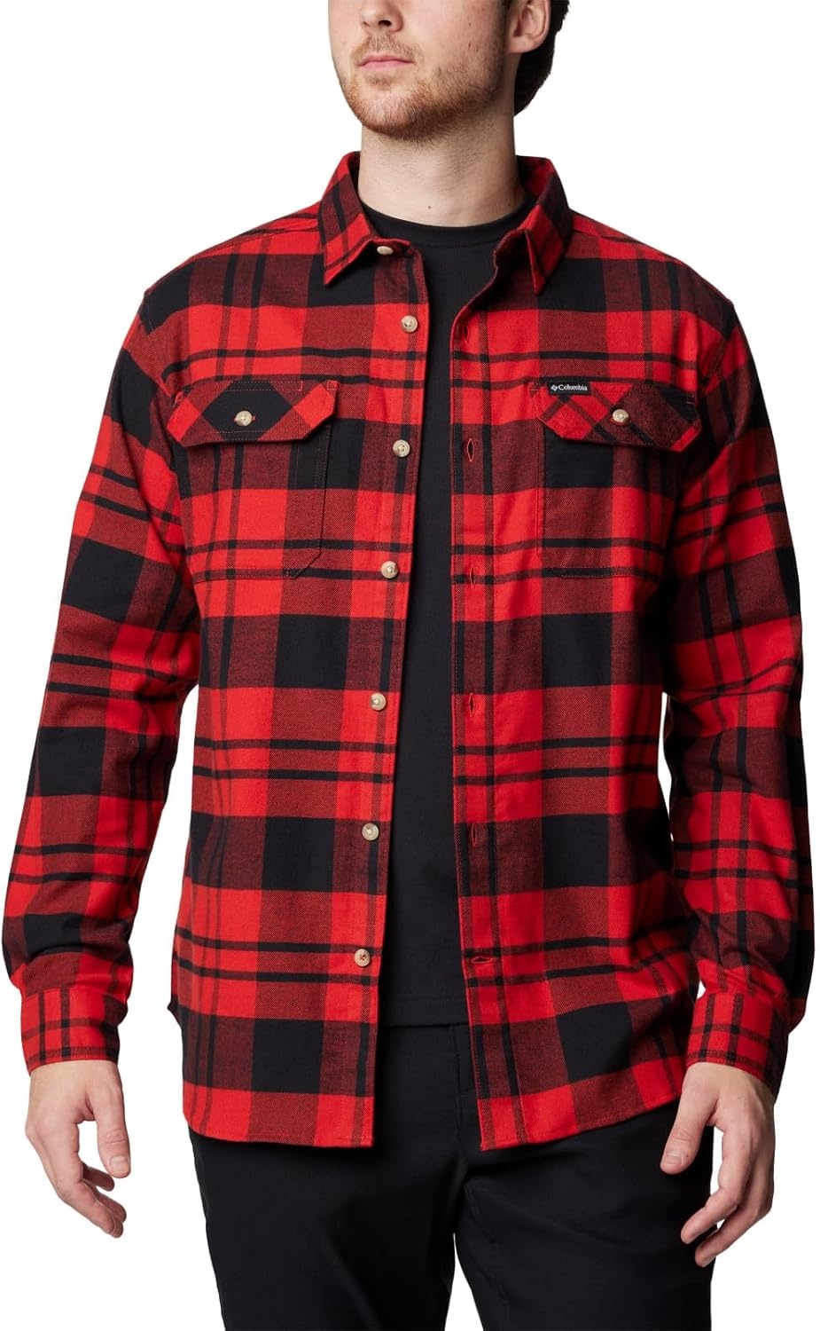 image:imageColumbia Flare Gun Stretch FlannelSail Red River Crossing Plaid