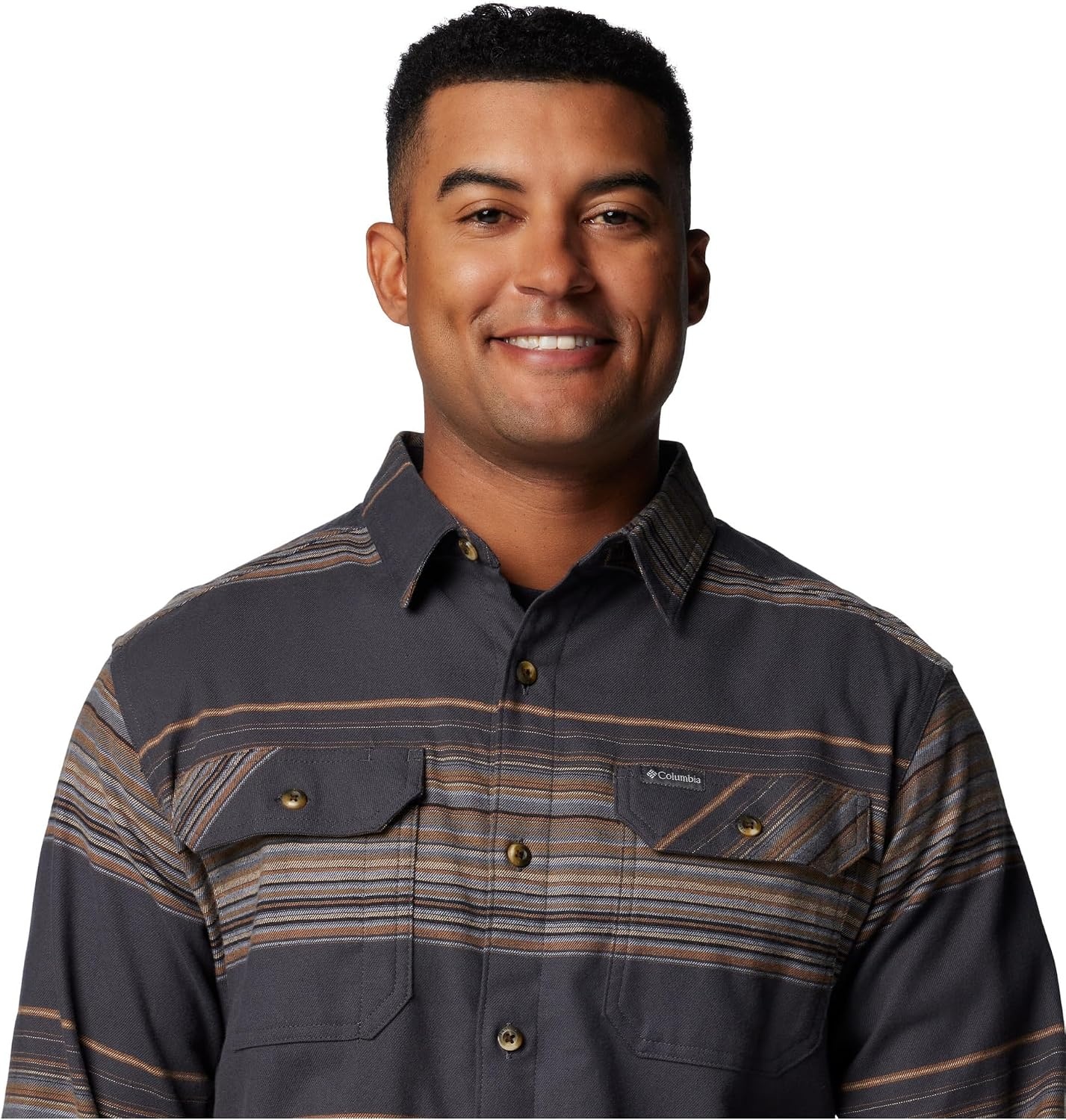 image:imageColumbia Flare Gun Stretch FlannelShark Vista Stripe
