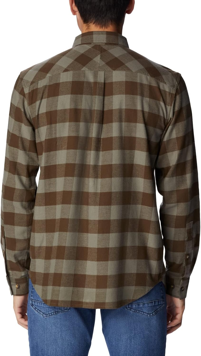 image:imageColumbia Flare Gun Stretch FlannelStone Green Twill Buffalo Check