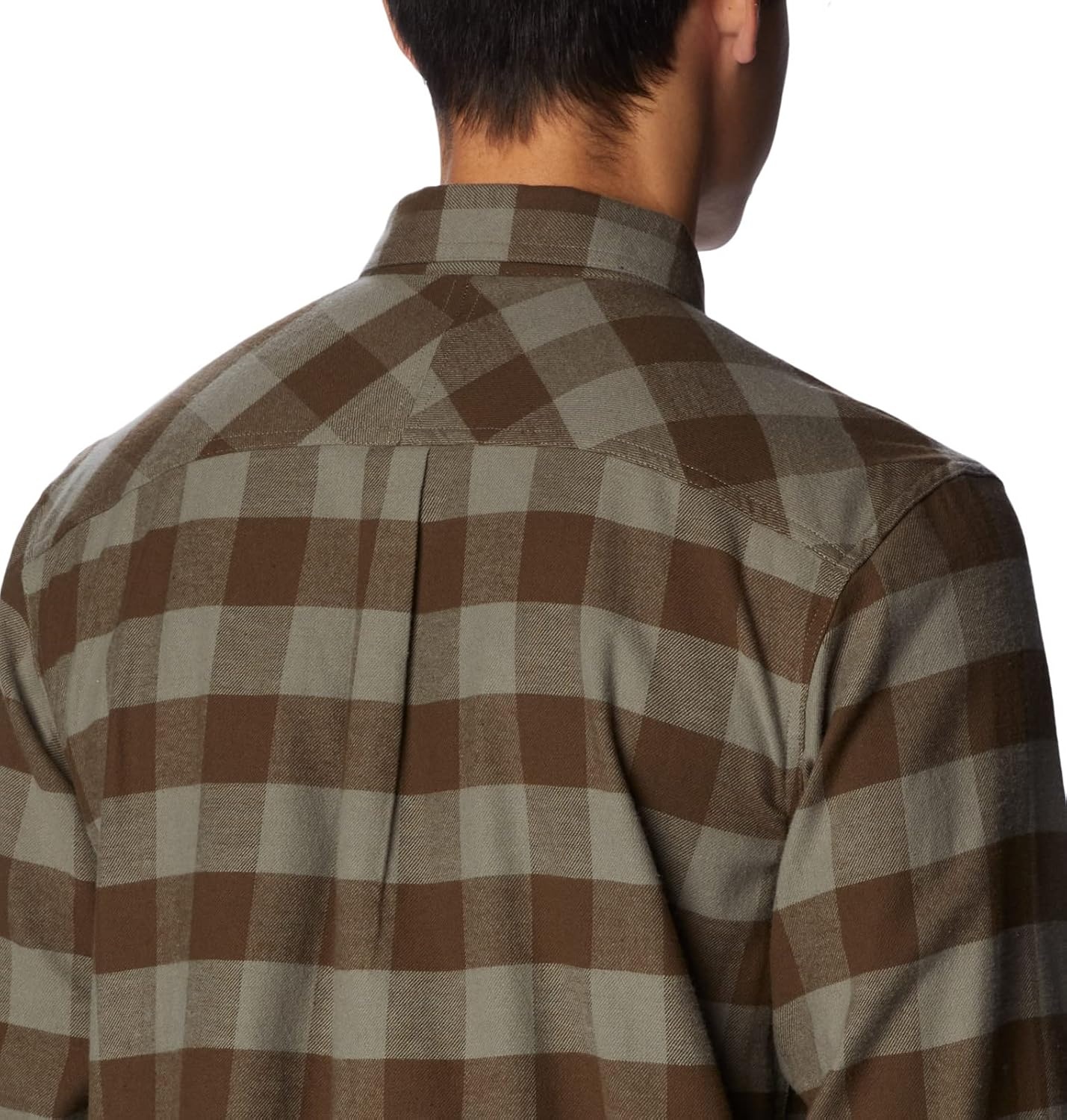 image:imageColumbia Flare Gun Stretch FlannelStone Green Twill Buffalo Check