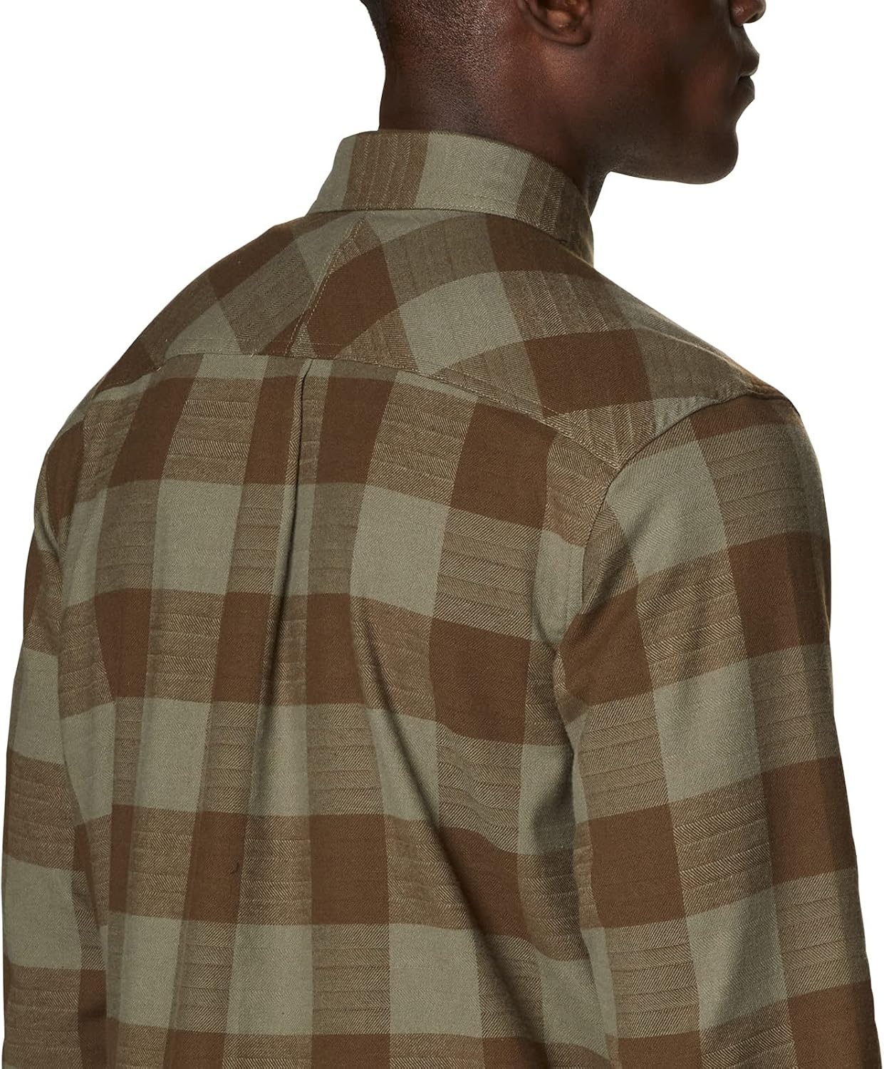 image:imageColumbia Flare Gun Stretch FlannelStone Green Twill Buffalo Checklegacy