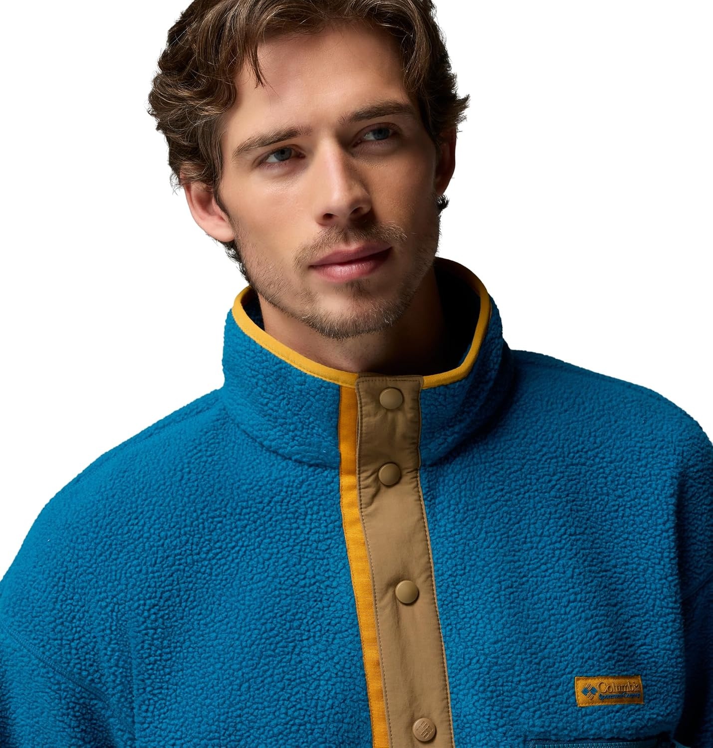 image:imageColumbia Helvetia II Half Snap FleecePhoenix Blue