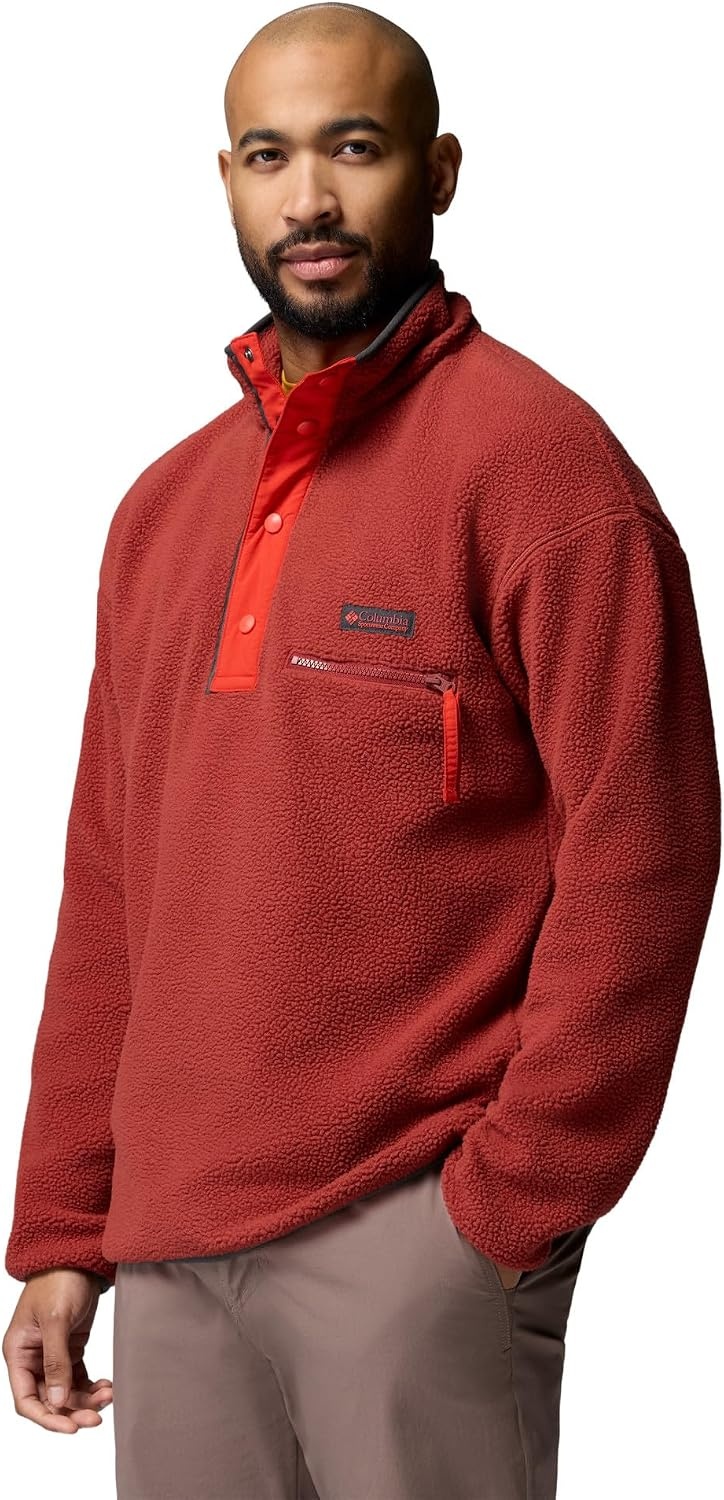 image:imageColumbia Helvetia II Half Snap FleeceRed Oxide