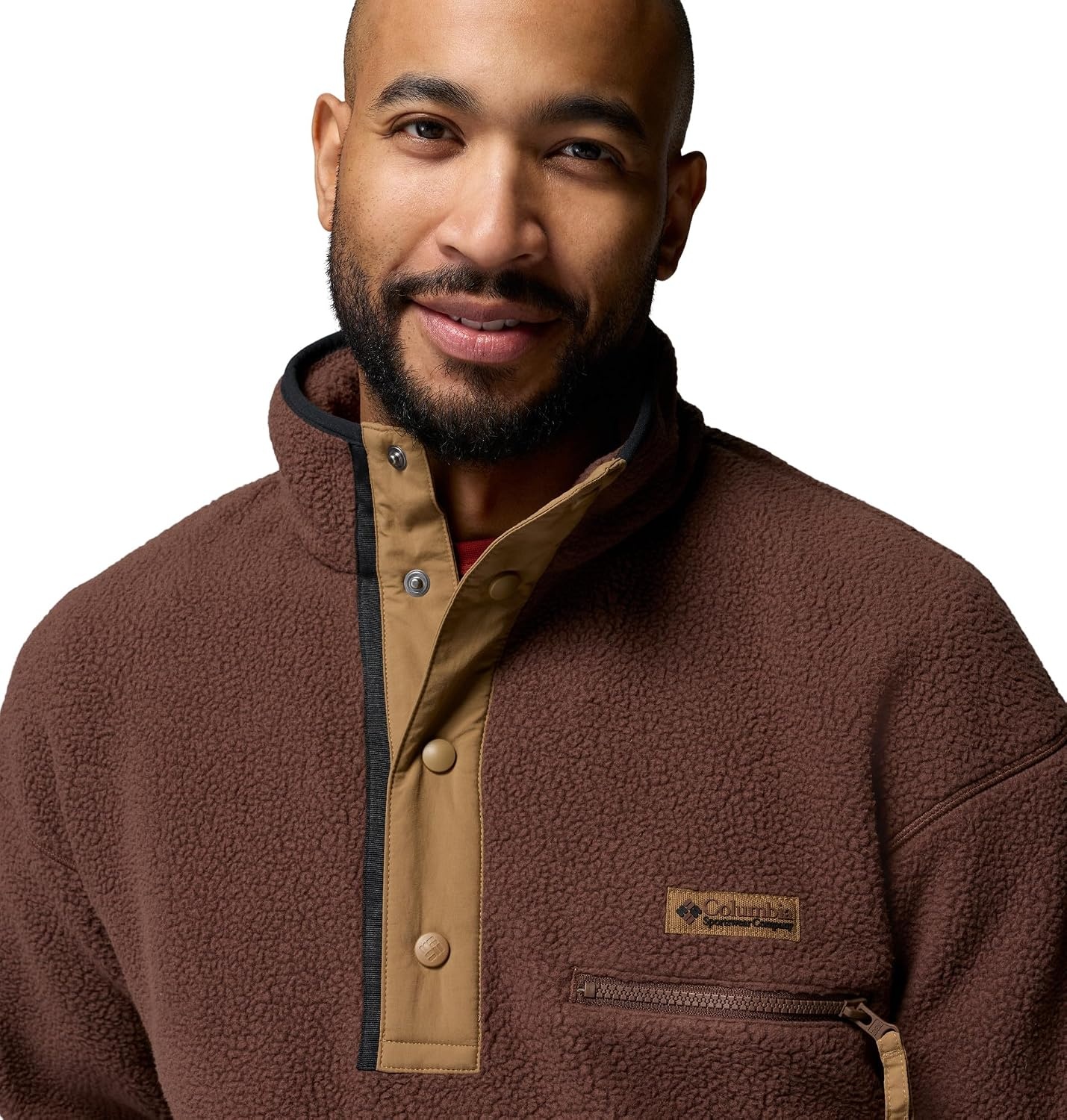 image:imageColumbia Helvetia II Half Snap FleeceTobacco