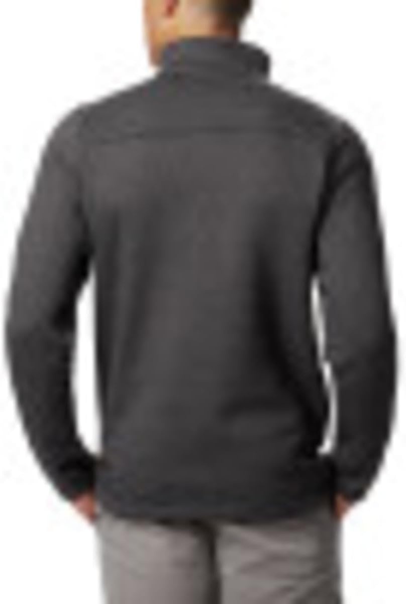 image:imageColumbia Mens Big Great Hart Mountain III Big amp Tall Half ZipBlack Heather