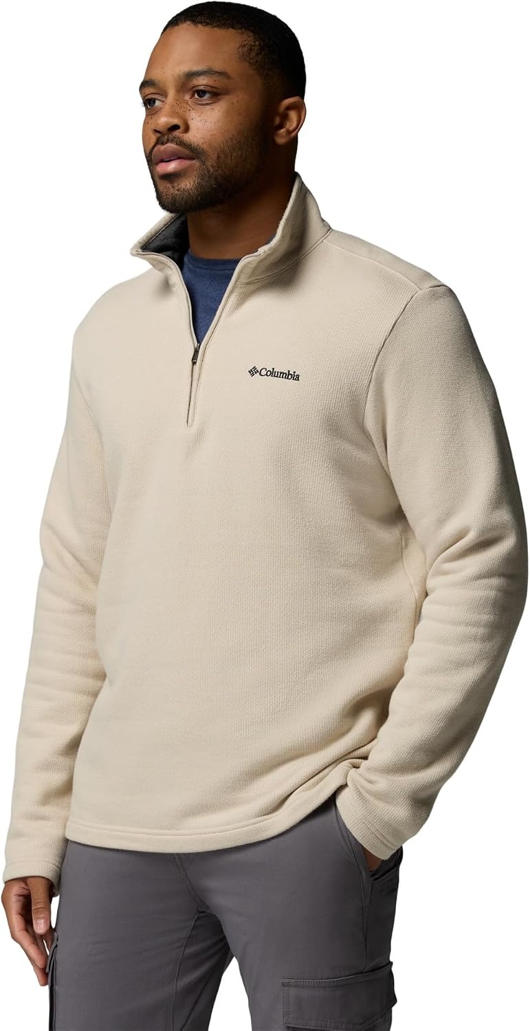 image:imageColumbia Mens Big Great Hart Mountain III Big amp Tall Half ZipDark Stone Heather
