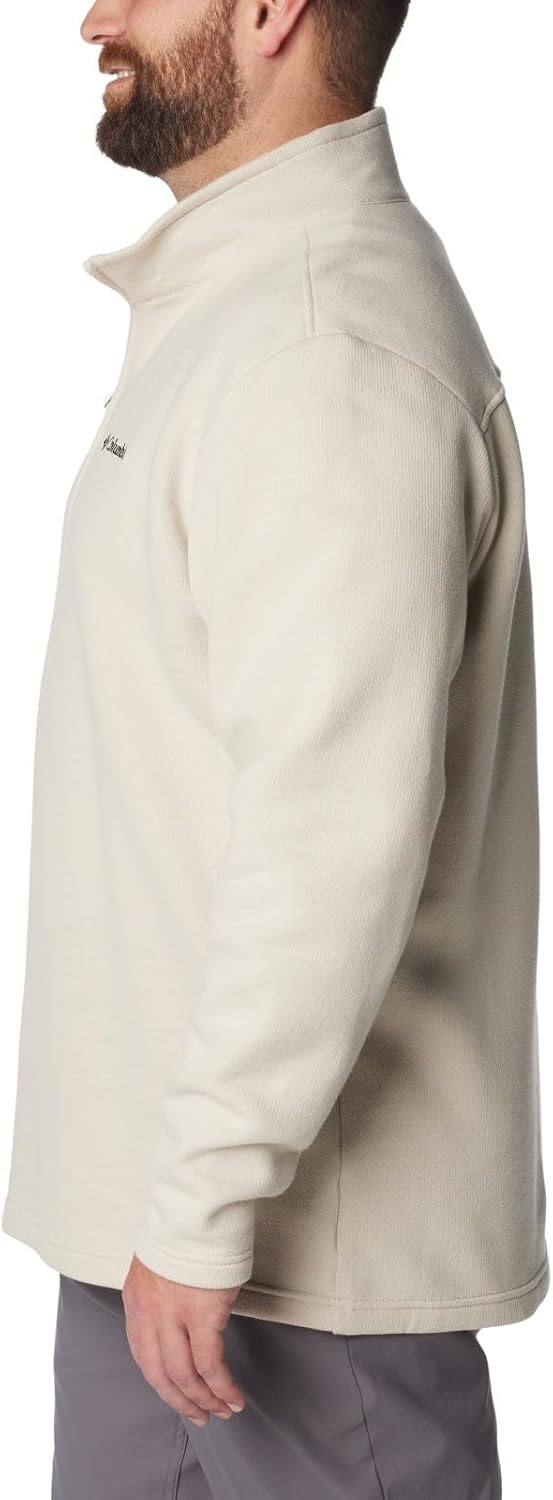 image:imageColumbia Mens Big Great Hart Mountain III Big amp Tall Half ZipDark Stone Heather