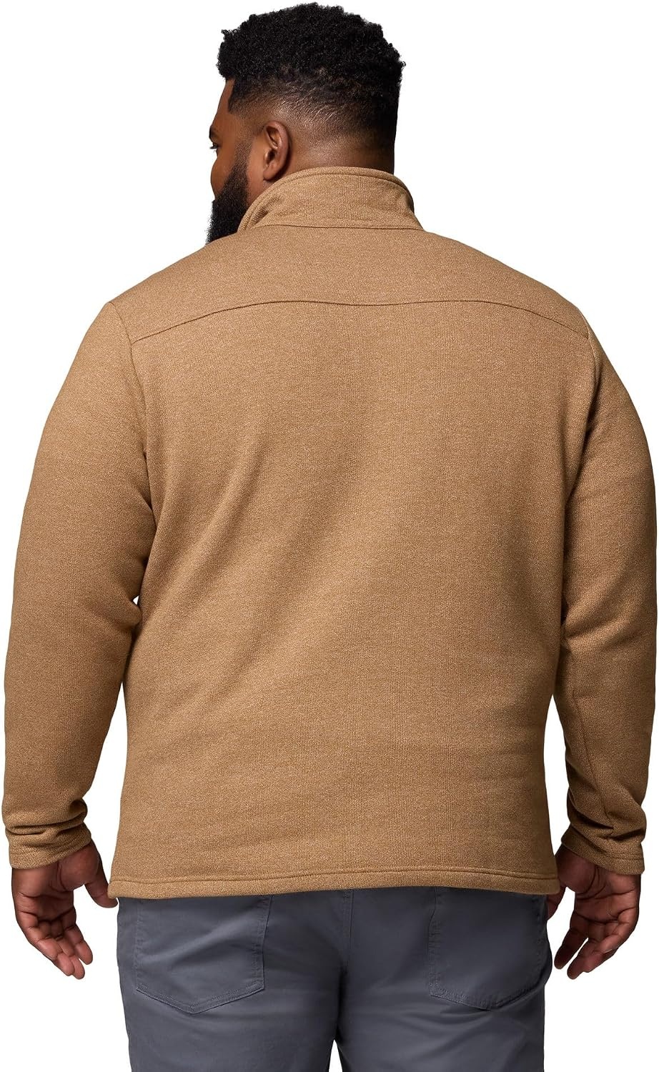 image:imageColumbia Mens Big Great Hart Mountain III Big amp Tall Half ZipDelta Heather