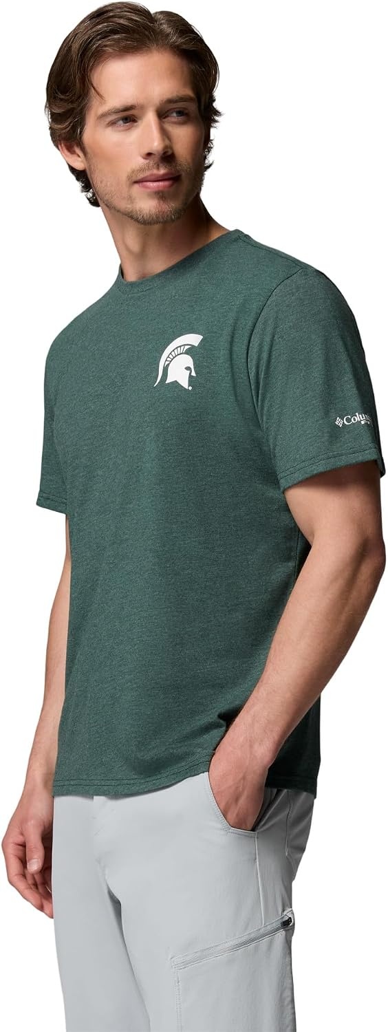 image:imageColumbia Mens Collegiate PFG Tee Short SleeveMs Spruce Heather