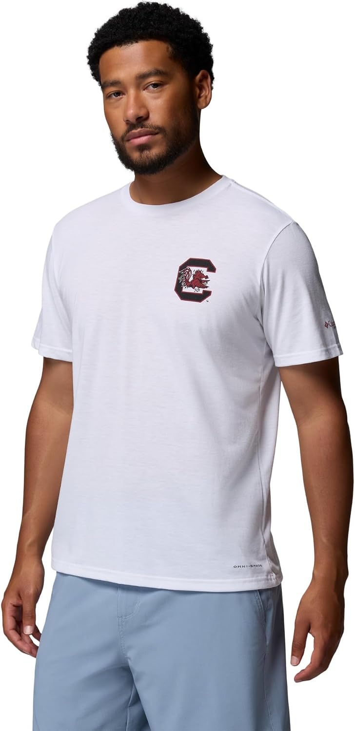 image:imageColumbia Mens Collegiate PFG Tee Short SleeveSc White