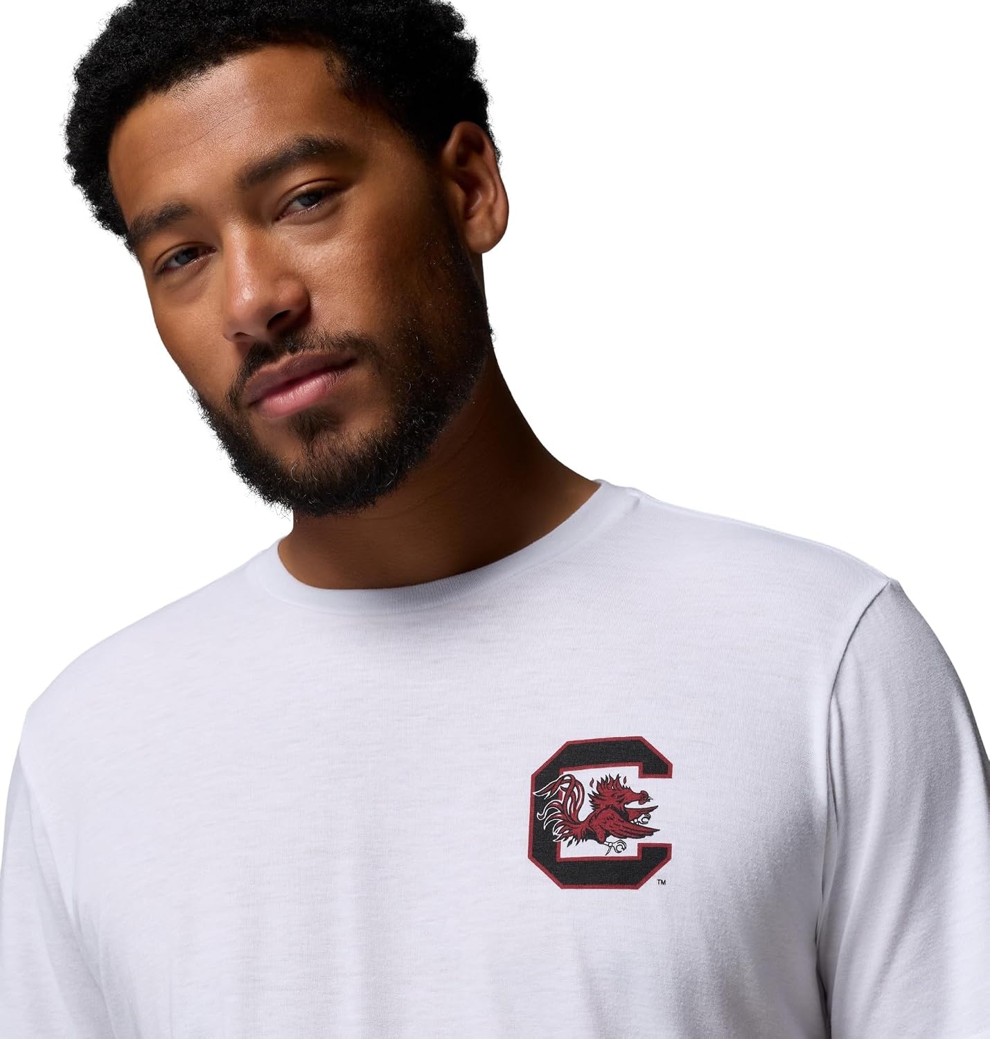 image:imageColumbia Mens Collegiate PFG Tee Short SleeveSc White
