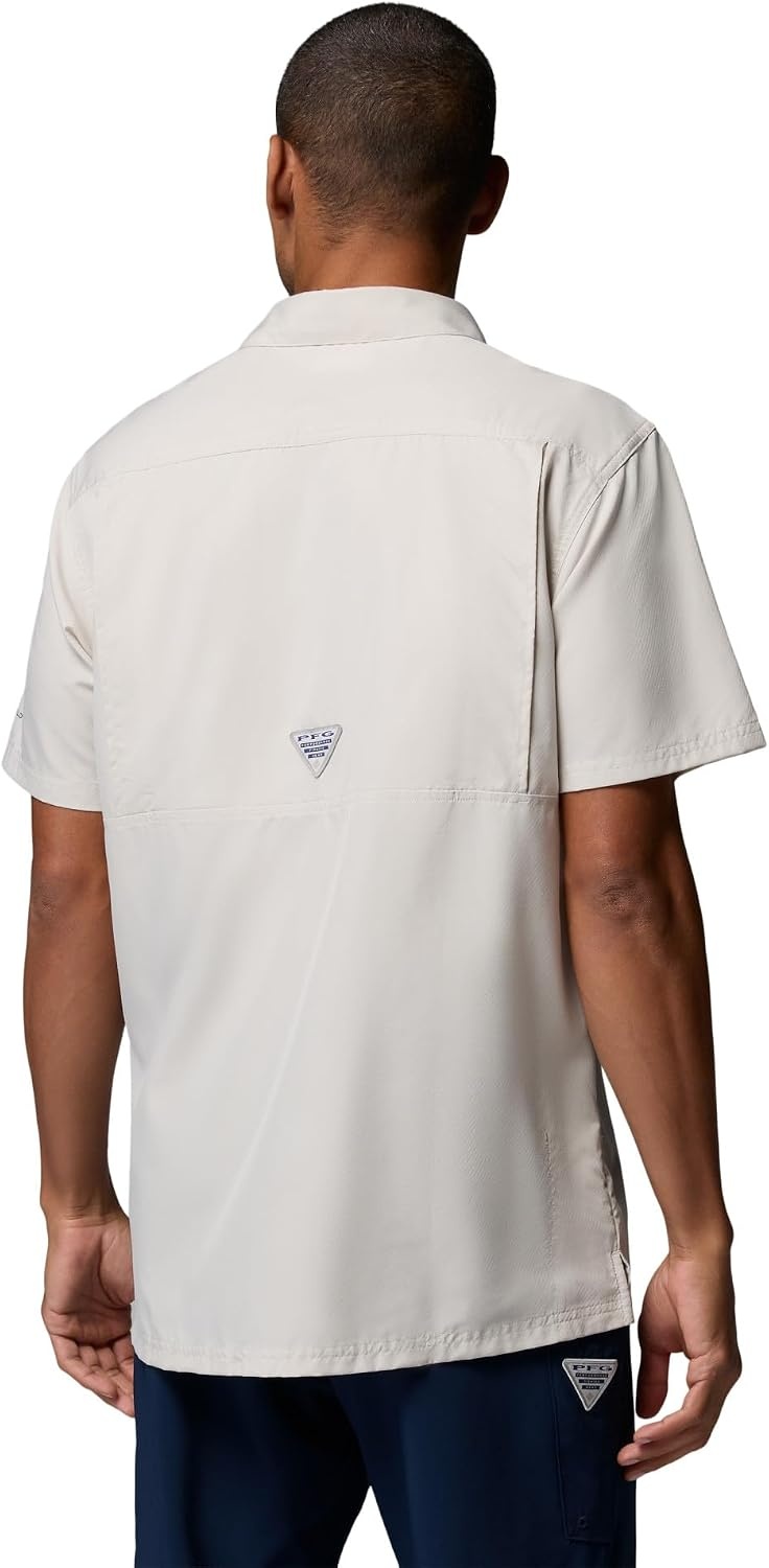 image:imageColumbia Mens Collegiate Slack Tide Camp ShirtOs Dark Stone