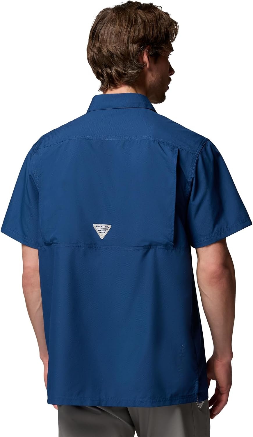 image:imageColumbia Mens Collegiate Slack Tide Camp ShirtUga Carbon