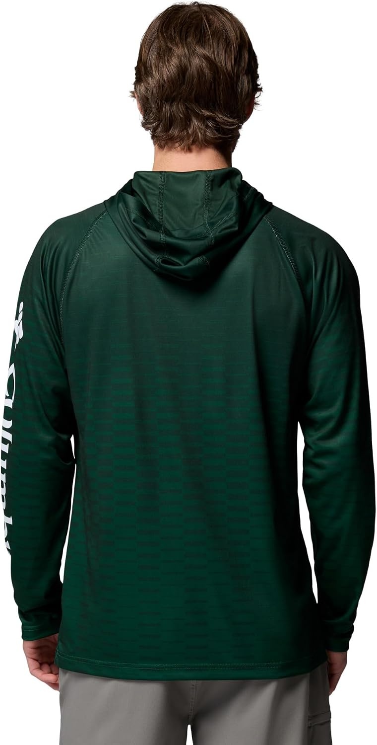 image:imageColumbia Mens Collegiate Super Terminal Tackle HoodieMs Spruce