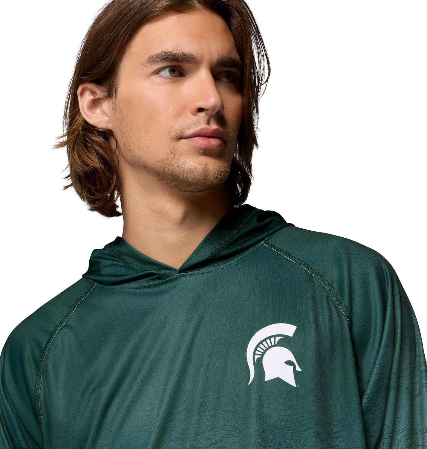image:imageColumbia Mens Collegiate Super Terminal Tackle HoodieMs SpruceColumbia Grey
