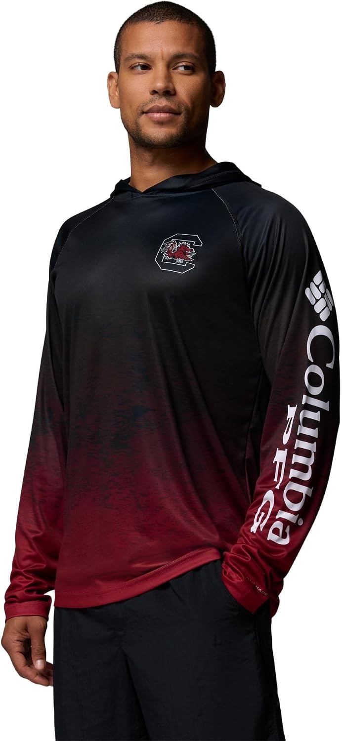 image:imageColumbia Mens Collegiate Super Terminal Tackle HoodieSc BlackBeet