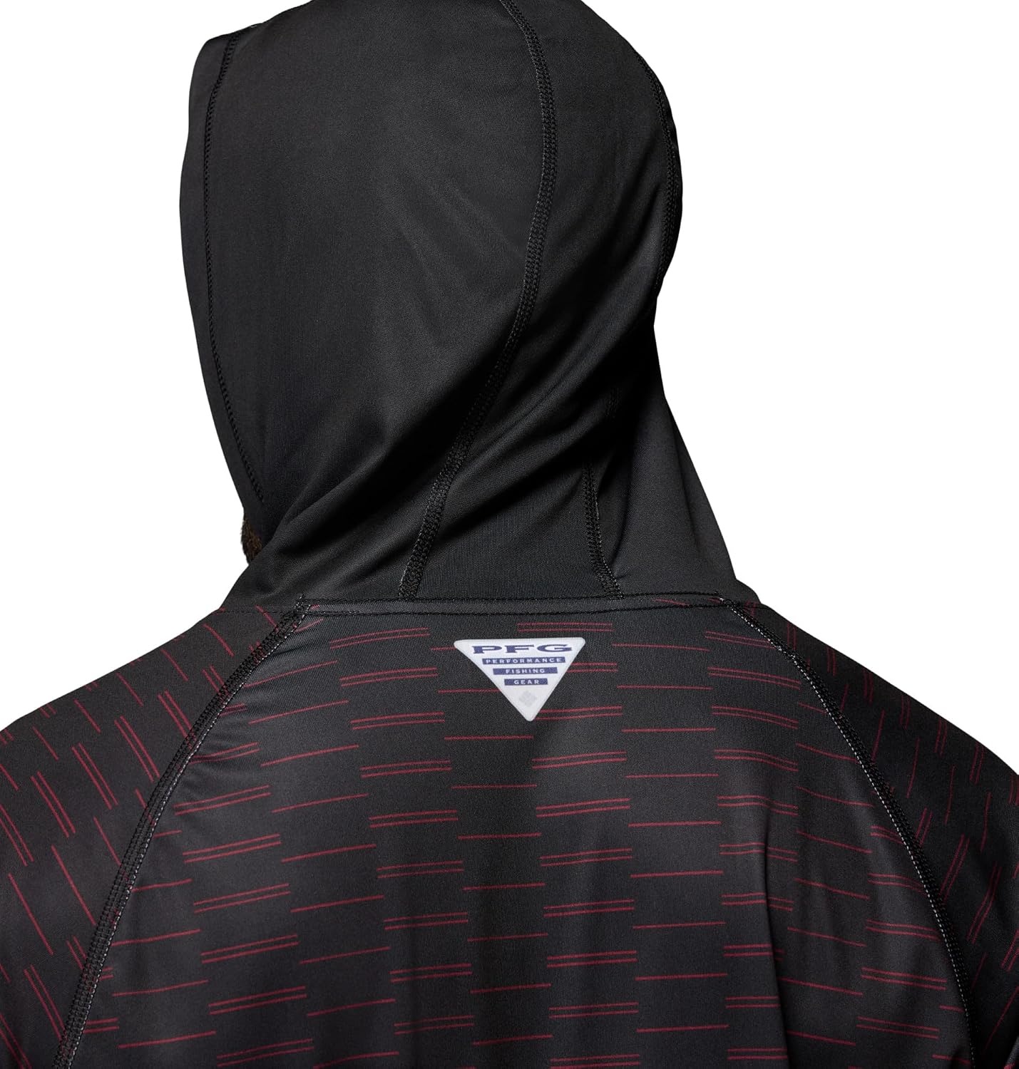 image:imageColumbia Mens Collegiate Super Terminal Tackle HoodieVt BlackDeep Maroon
