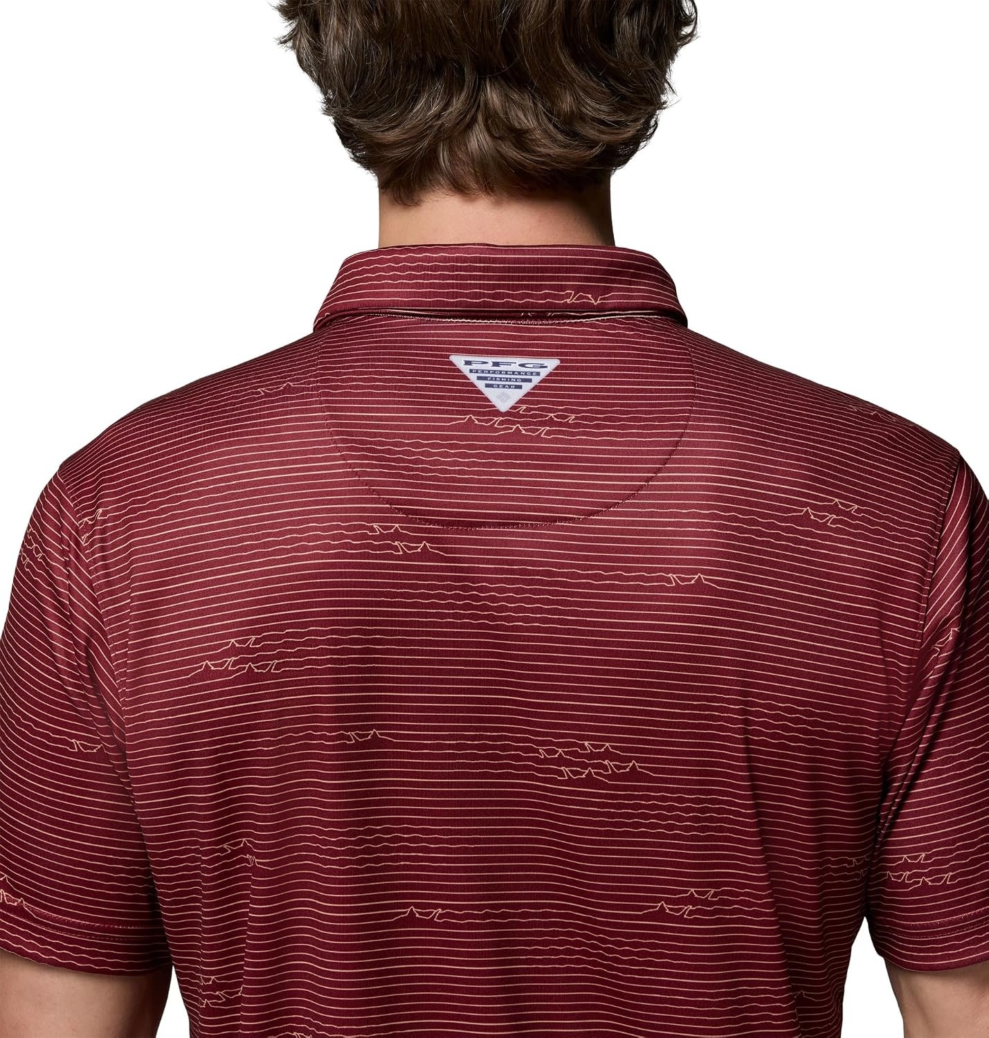 image:imageColumbia Mens Collegiate Super Terminal Tackle PoloFsu Cabernet
