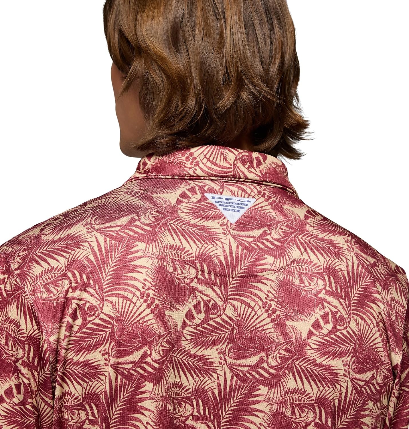 image:imageColumbia Mens Collegiate Super Terminal Tackle PoloFsu Cabernet Roosters