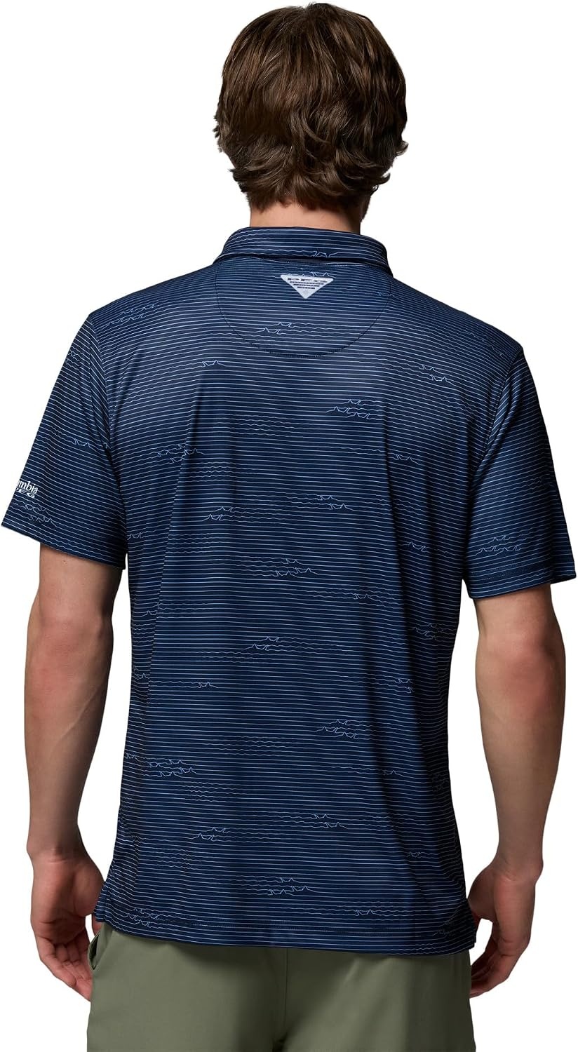 image:imageColumbia Mens Collegiate Super Terminal Tackle PoloNc Collegiate Navy