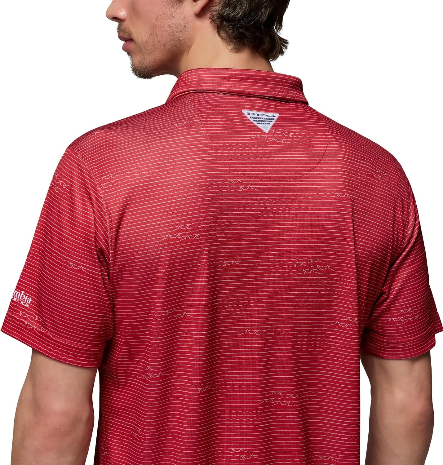 image:imageColumbia Mens Collegiate Super Terminal Tackle PoloOs Intense Red