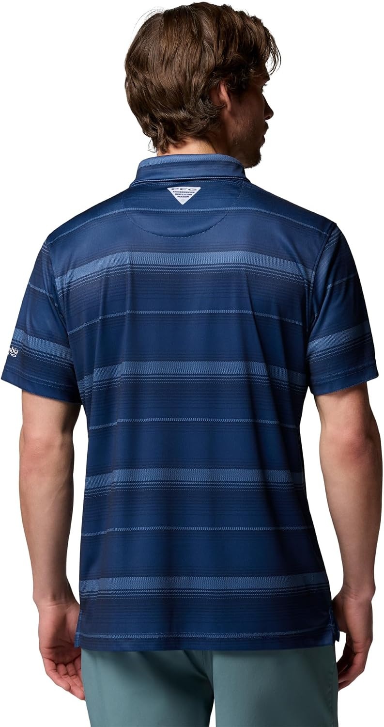 image:imageColumbia Mens Collegiate Super Terminal Tackle PoloUga Carbon