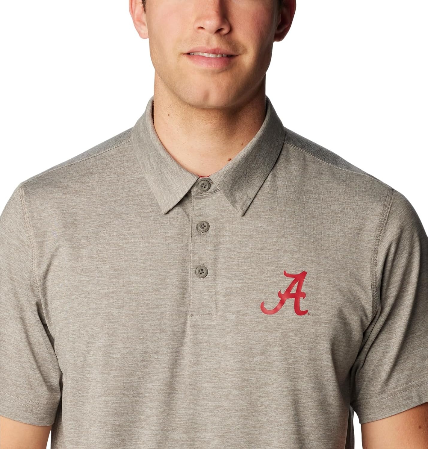 image:imageColumbia Mens Collegiate Tech Trail PoloAla Charcoal
