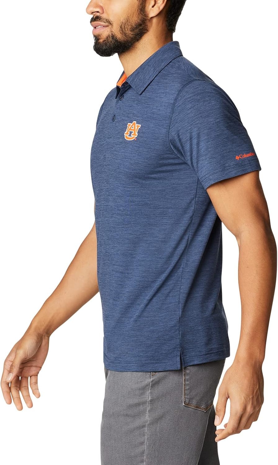image:imageColumbia Mens Collegiate Tech Trail PoloAub Collegiate Navy