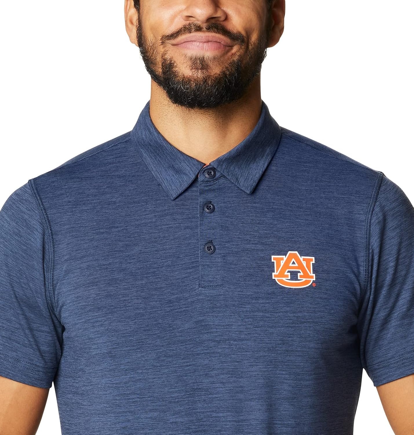 image:imageColumbia Mens Collegiate Tech Trail PoloAub Collegiate Navy