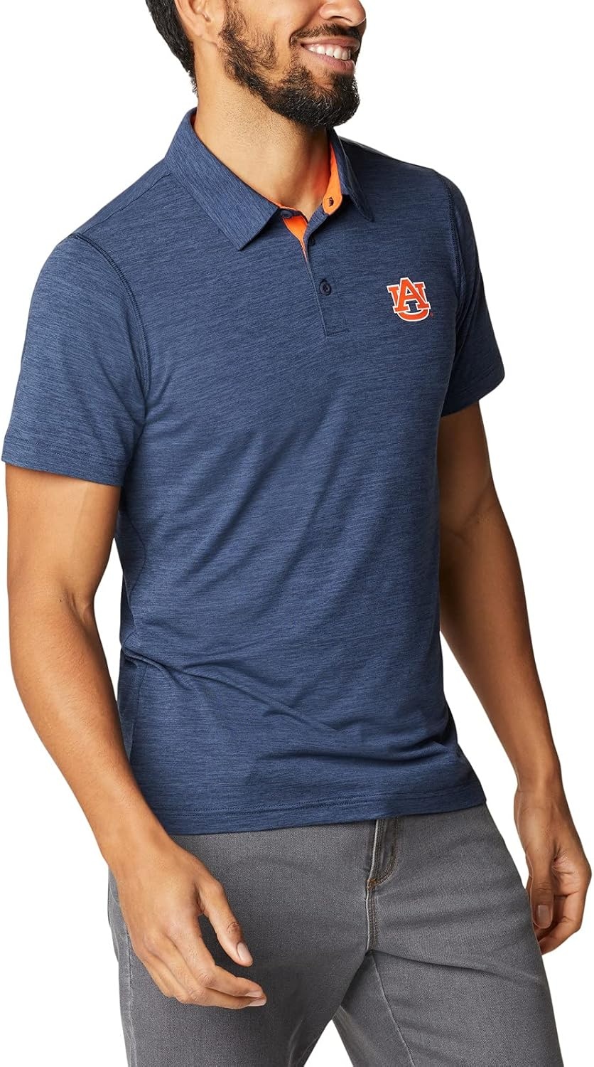 image:imageColumbia Mens Collegiate Tech Trail PoloAub Collegiate Navy
