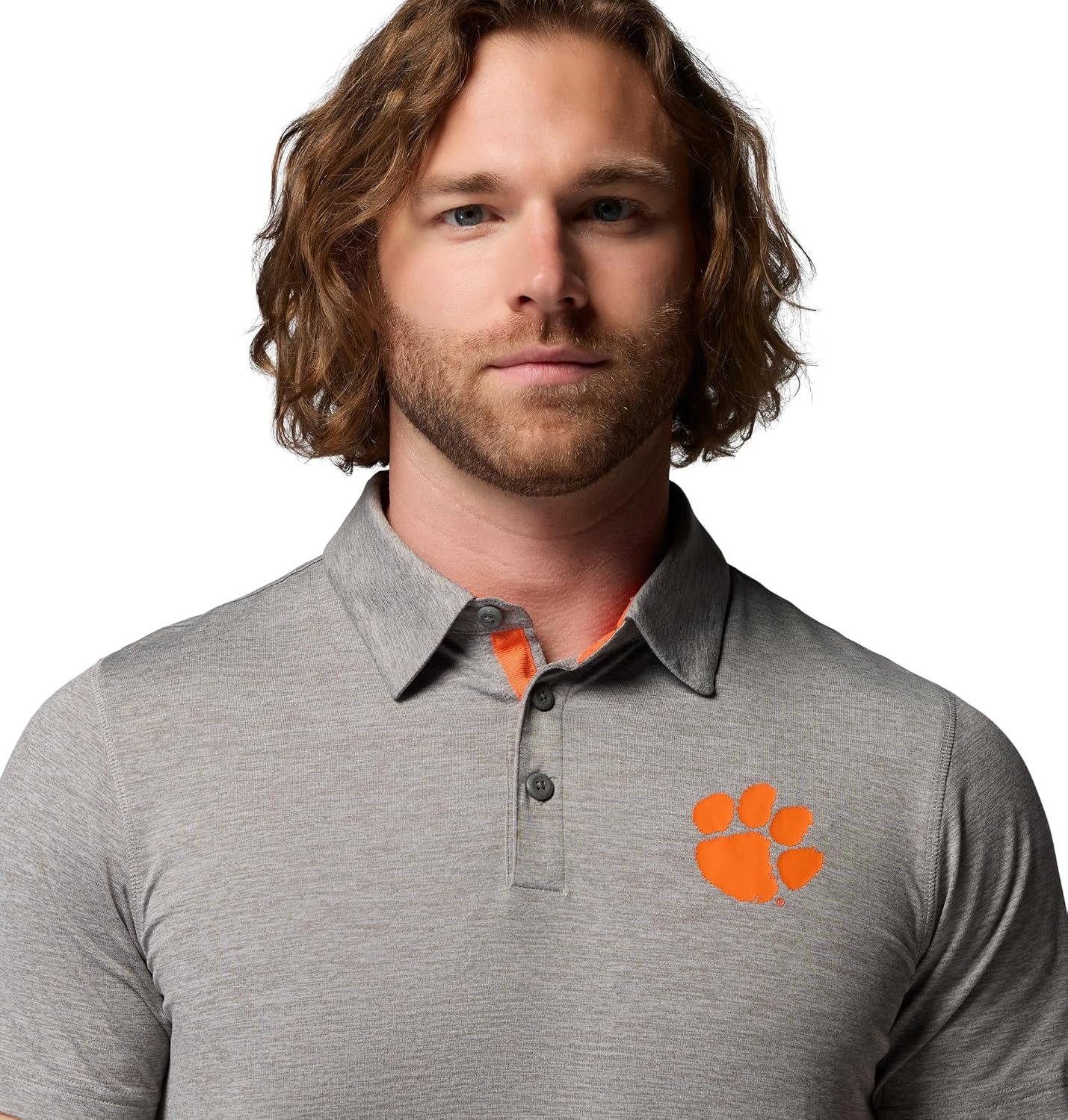 image:imageColumbia Mens Collegiate Tech Trail PoloCle Charcoal