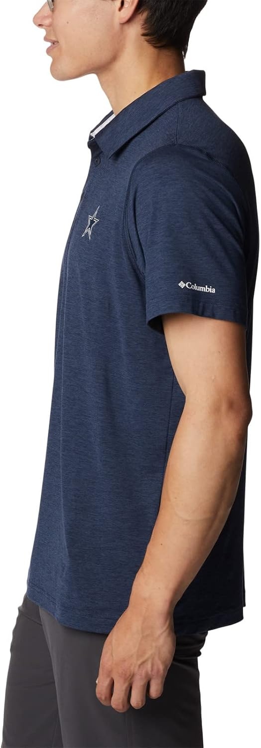 image:imageColumbia Mens Collegiate Tech Trail PoloDC Collegiate Navy