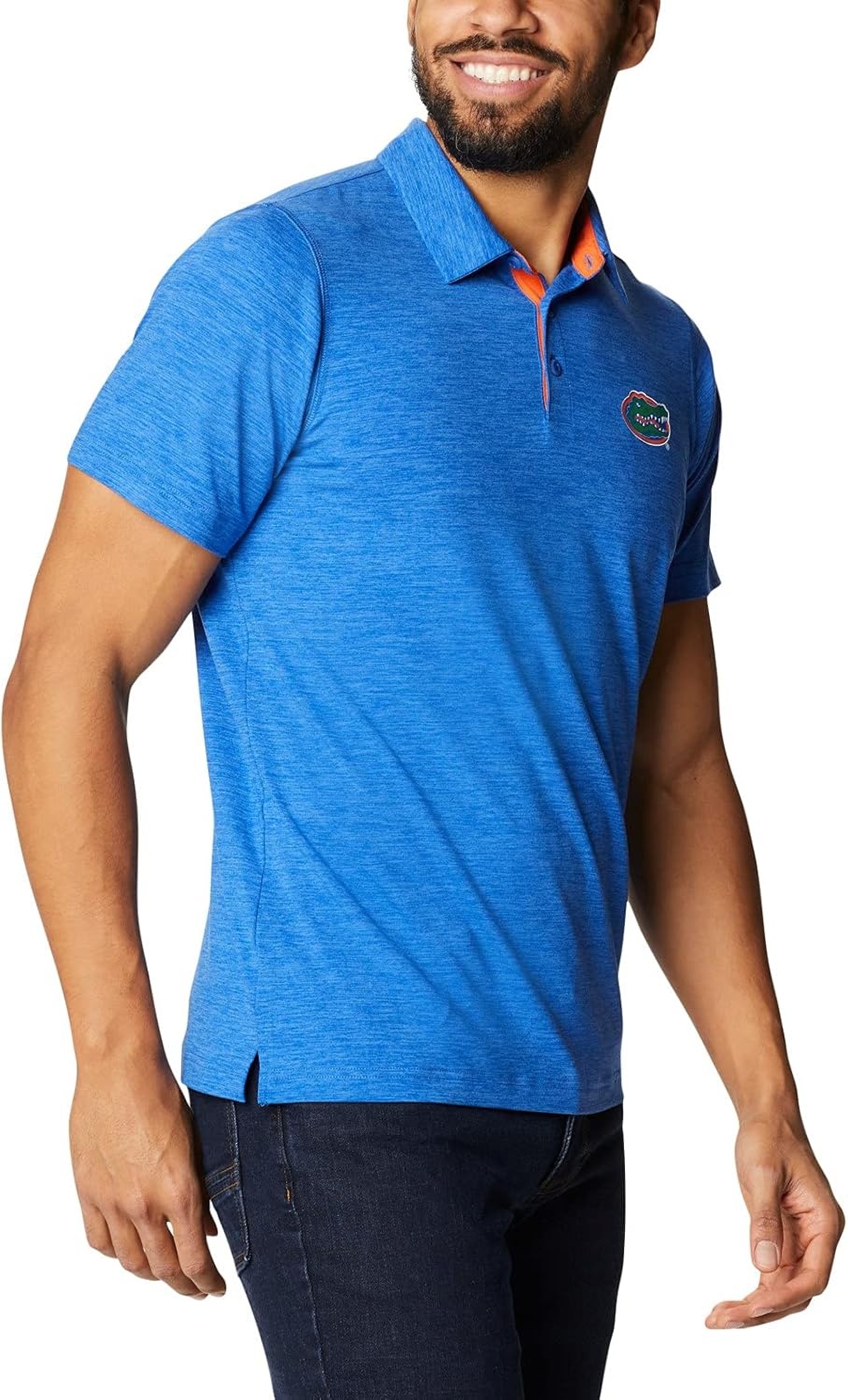 image:imageColumbia Mens Collegiate Tech Trail PoloFla Azul