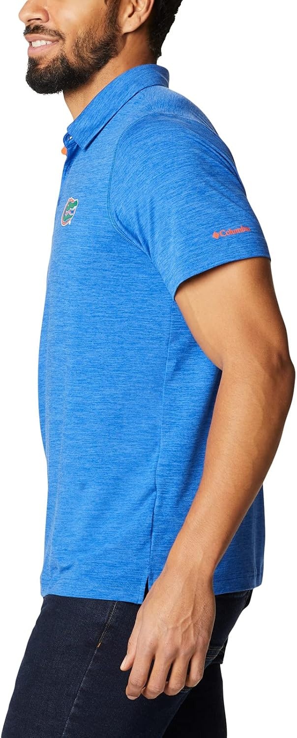 image:imageColumbia Mens Collegiate Tech Trail PoloFla Azul
